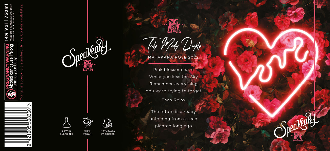 Truly Madly Deeply, 2024 Matakana Still Rose