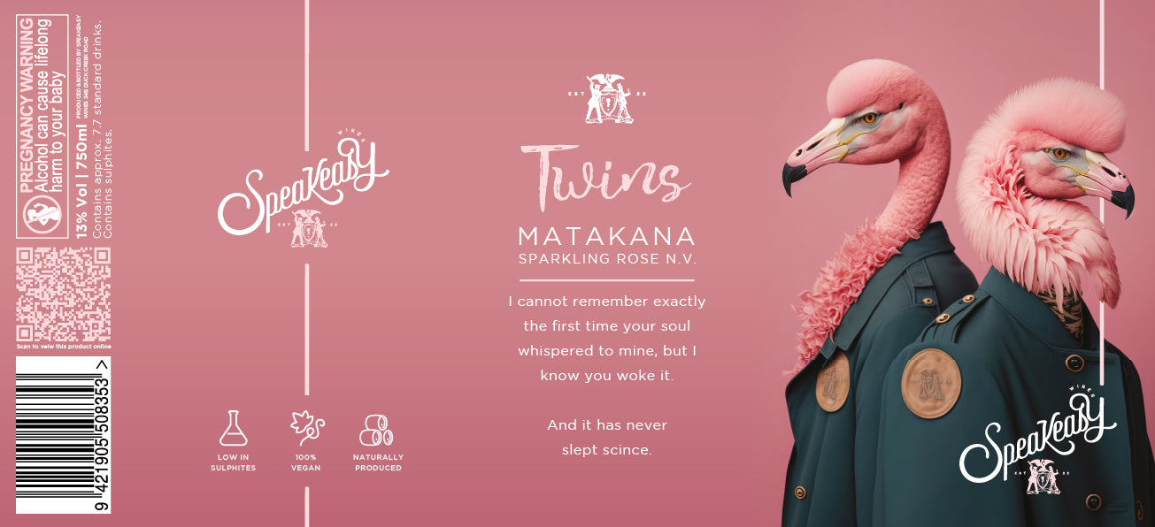 Twins - Matakana Sparkling Rose